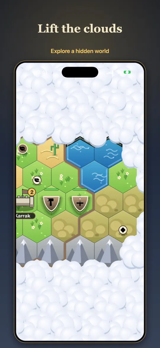 Hexarch on iPhone